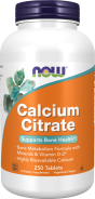 Now Foods, Calcium Citrat -- 250 Tabletten