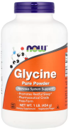 Now Foods, Glycine 100% reines Pulver - 454g