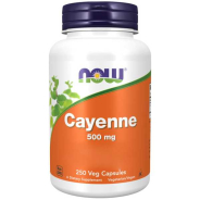 Now Foods, Cayenne, 500 mg, 250 Kapseln