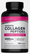 Neocell, Super Collagen + Vitamin C und Biotin, 180 Tabletten