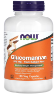 NOW Foods, Glucomannan, 575 mg, 180 Kapseln