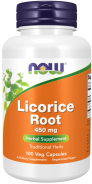 Now Foods, Licorice Root 450 mg, 100 Kapseln