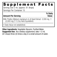 Nature's Answer, Milk Thistle, 2000mg, 30 ml