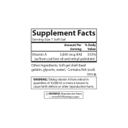 Carlson Labs, Vitamin A, 10,000 IU, 250 Softgels