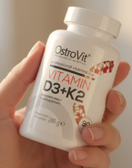 OstroVit, Vitamin D3 + K2, 90 Tabletten