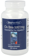 Allergy Research Group, Ox Bile, Ochsengalle, 500 mg, 100 pflanzliche Kapseln