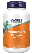 Now Foods, Magnesium Citrat, 100 Tabletten