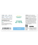 Heidelberger Chlorella, D3 + K2 Öl 800 IU, 30ml
