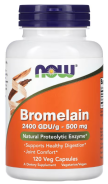 Bromelain 2400 GDU/g, 500 mg, 120 Vcaps