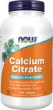 Now Foods, Calcium Citrat -- 250 Tabletten
