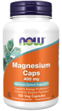 Magnesium Caps, 400 mg, 180 Capsules