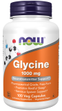 Now Foods, Glycine, 1000 mg, 100 Kapseln