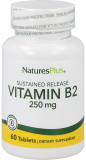 Natures Plus, B-2 (B2), 250 mg, 60 Tabletten - zeitverzögert!