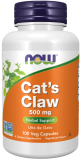 Now Foods, Cat's Claw, 500 mg, 100 Kapseln