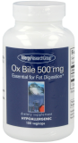 Allergy Research Group, Ox Bile, Ochsengalle, 500 mg, 100 pflanzliche Kapseln