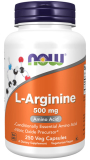 Now Foods, L-Arginine 500 mg, 250 Kapseln