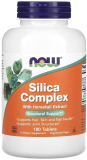 NOW Silica Complex, 180 Tabletten