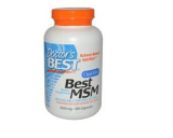 Doctor's Best, Best MSM, 1000 mg, 180 Capsules