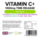 Lindens Health & Nutrition, Vitamin C+, 1000mg (Time Release), 120 Tabletten