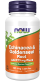 Now Foods, Echinacea & Goldenseal, 100 vegetarische Kapseln