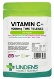 Lindens Health & Nutrition, Vitamin C+, 1000mg (Time Release), 120 Tabletten