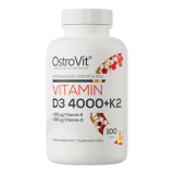 OstroVit, Vitamin D3 4000 + K2, 100 Tabletten