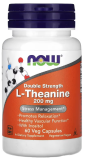 Now Foods, L-Theanine, 200mg, 60 Veg. Kapseln